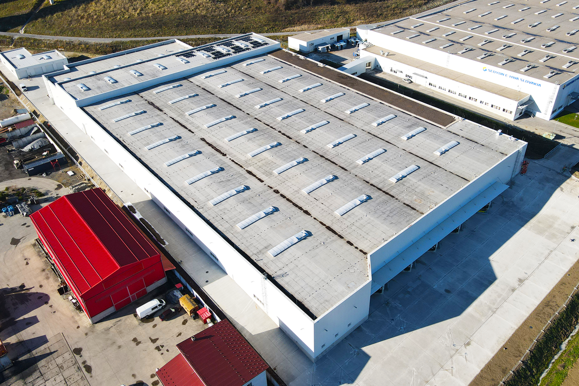 Logistický a výrobný závod SEOYON E-HWA AUTOMOTIVE SLOVAKIA Čadca